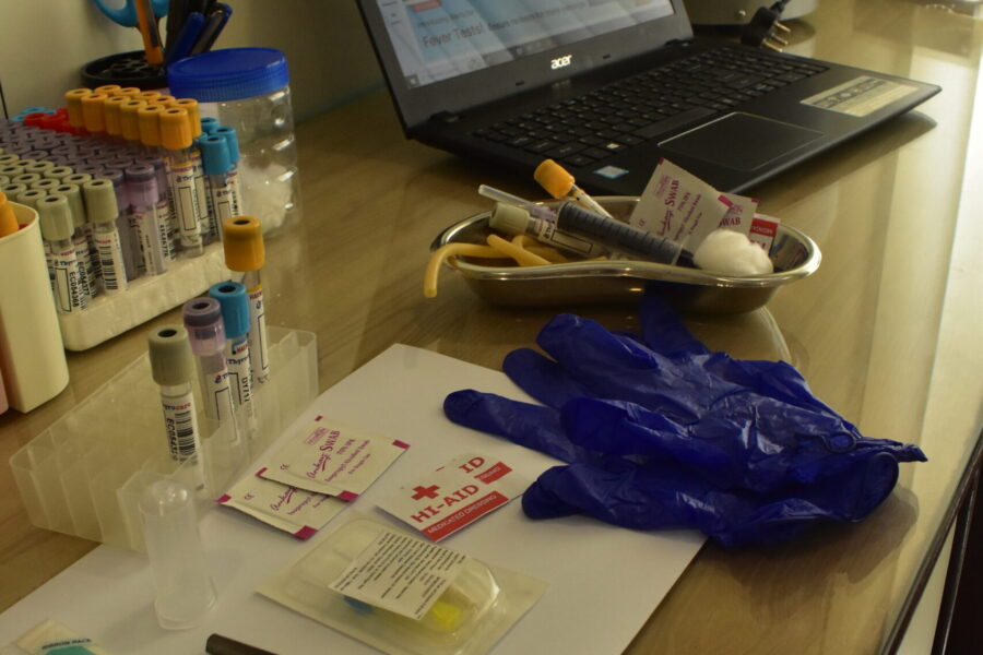 Dr T. K. Ghosh at Hetu Clinic